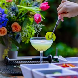 Mobile Mixologist - The Kiwi Gimlet - zesty and tropical