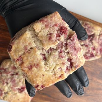 Roll Dat Deaux - Lemon Raspberry Biscuit - Desserts Near Me Roll Dat Deaux - Lemon Raspberry Biscuit - Desserts Near Me