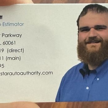 Star Auto Authority - The employee's business card - Auto Repair Near Me - Vernon Hills, Illinois Star Auto Authority - The employee's business card - Auto Repair Near Me - Vernon Hills, Illinois