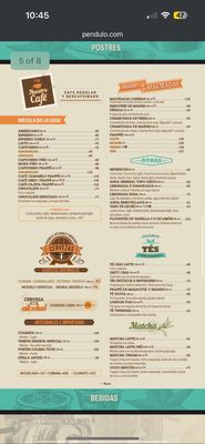 Menu photo 3 El Péndulo Ciudad de México, DIF