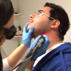 Bare it All Laser - Laser hair removal on the neck line to prevent ingrown hairs :)