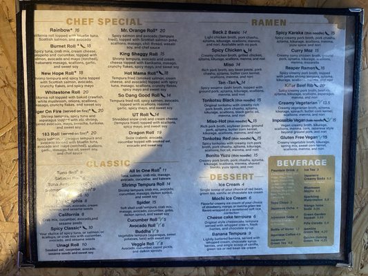 Menu photo 3 EurAsia Ramen Cedar Park, TX