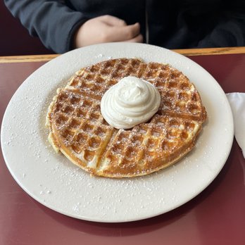 Raptor Canyon Cafe - Waffle with whip! Yum! - Cafes Near Me - Tucson, Arizona