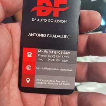 DF Auto Collision - Company info - Body Shops Near Me - South San Francisco, California