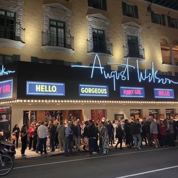 Funny Girl - View of the August Wilson Theater after the show - Performing Arts Near Me - New York, New York Funny Girl - View of the August Wilson Theater after the show - Performing Arts Near Me - New York, New York