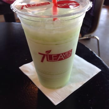 7 Leaves Cafe - Mung Bean Milk Tea - Coffee & Tea Near Me - Cypress, California