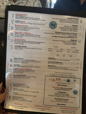Menu photo 1 Odin Mezcaleria Oakland, CA