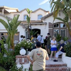Los Angeles Estate Sales - A crowd gathers outside a Los Angeles Estate Sales event, buzzing like it's Black Friday. Ready, set, treasure hunt!