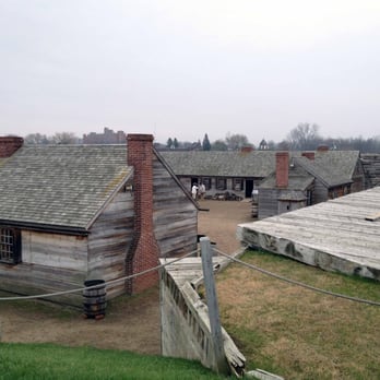Fort Stanwix National Monument - View of the fort's interior from the corner flag bastion - Landmarks & Historical Buildings Near Me - Rome, New York Fort Stanwix National Monument - View of the fort's interior from the corner flag bastion - Landmarks & Historical Buildings Near Me - Rome, New York