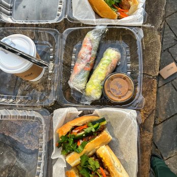 6PackSubs - Chicken Banh Mi and Spring Rolls - Food Trucks Near Me - Atlanta, Georgia