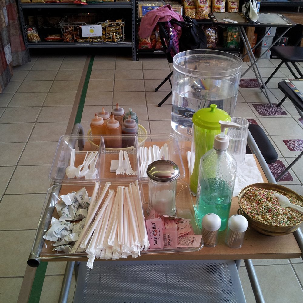 Cosmos Indian Store - The condiment tray (they have GermX for your hands). - Indian Near Me - Lawrence, Kansas Cosmos Indian Store - The condiment tray (they have GermX for your hands). - Indian Near Me - Lawrence, Kansas