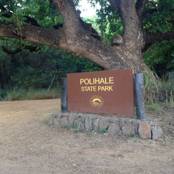 Polihale Beach State Park - When you see this sign, make a left up the road, and then park along the road, before you hit the deep beach sand. - Parks Near Me - Waimea, Hawaii Polihale Beach State Park - When you see this sign, make a left up the road, and then park along the road, before you hit the deep beach sand. - Parks Near Me - Waimea, Hawaii