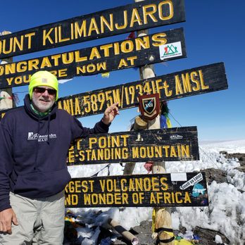 Chapel View Family Care PC - Me at the summit of Mt. Kilimanjaro in August 2018. - Family Practice Near Me - Nottingham, Maryland Chapel View Family Care PC - Me at the summit of Mt. Kilimanjaro in August 2018. - Family Practice Near Me - Nottingham, Maryland