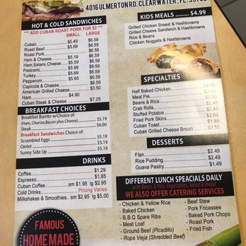 Cuban Mexican Restaurant - Menu good food - Mexican Near Me - Clearwater, Florida Cuban Mexican Restaurant - Menu good food - Mexican Near Me - Clearwater, Florida