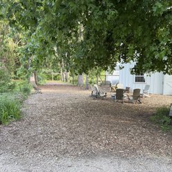 Goldberry Woods - Barn and hiking path