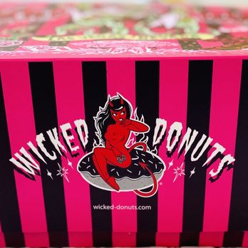 Wicked Donuts - Awesome box and logo, wicked good! - Donuts Near Me - Las Vegas, Nevada Wicked Donuts - Awesome box and logo, wicked good! - Donuts Near Me - Las Vegas, Nevada