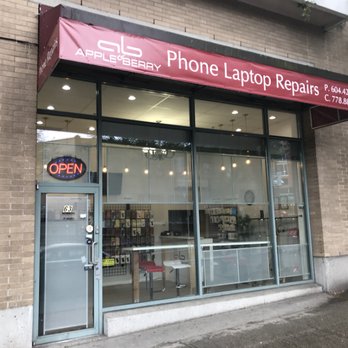 Apple & Berry Cellphone Services - Store front. - Mobile Phone Repair Near Me - Vancouver, British Columbia Apple & Berry Cellphone Services - Store front. - Mobile Phone Repair Near Me - Vancouver, British Columbia