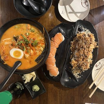 Koji Ramen Japanese Restaurant - Spicy Koji Ramen Special, Red Rock Roll, C and P Roll - Ramen Near Me - Pomona, California Koji Ramen Japanese Restaurant - Spicy Koji Ramen Special, Red Rock Roll, C and P Roll - Ramen Near Me - Pomona, California