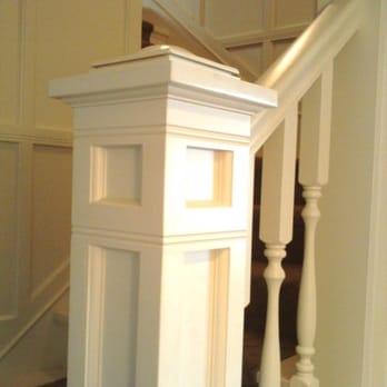 Specialty Finish - Replication of 1915 Paneling with matching Newel. - General Contractors Near Me - Keyport, Washington Specialty Finish - Replication of 1915 Paneling with matching Newel. - General Contractors Near Me - Keyport, Washington