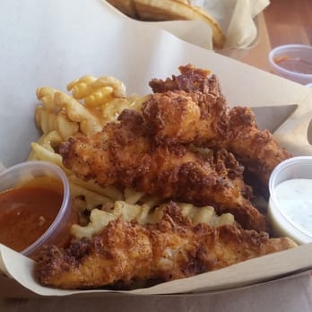 Bruxie - I ordered the chicken tenders and waffle fries....yummy yum yum! The chicken was so juicy and well seasoned, I'm coming back. - Sandwiches Near Me - Orange, California Bruxie - I ordered the chicken tenders and waffle fries....yummy yum yum! The chicken was so juicy and well seasoned, I'm coming back. - Sandwiches Near Me - Orange, California