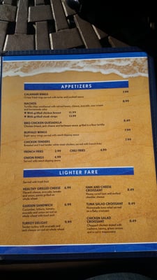 Menu photo 2 Bogey's Bar and Gril Aptos, CA Menu photo 2 Bogey's Bar and Gril Aptos, CA