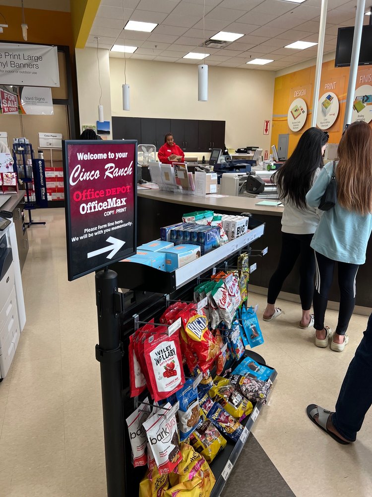 OFFICEMAX Updated September 2024 17 Reviews 23610 Westheimer Pkwy