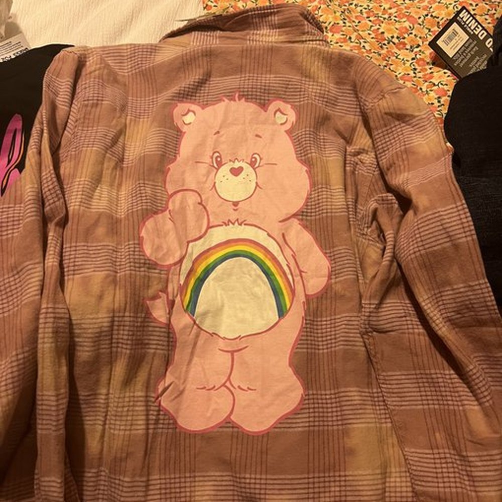 Care bear flannel