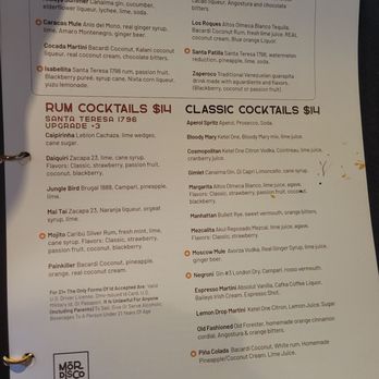 Mordisco Steakhouse - Drinks Menu - Steakhouses Near Me - Orlando, Florida