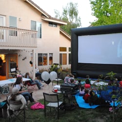 FunFlicks Outdoor Movies - San Diego - Backyard Birthday Parties
