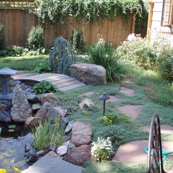 Three Seasons Landscaping - Backyard remodel, water feature, pathway and garden - Landscaping Near Me Three Seasons Landscaping - Backyard remodel, water feature, pathway and garden - Landscaping Near Me