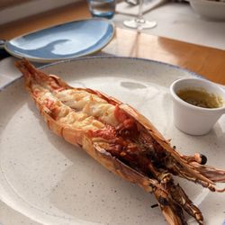 Restaurante BÓia Bar - King prawn before