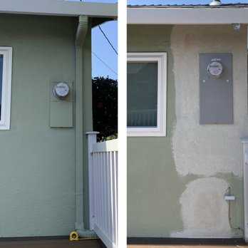 Reliable Electric - Before and After: new main electrical panel and PG&E feed - Electricians Near Me - San Jose, California