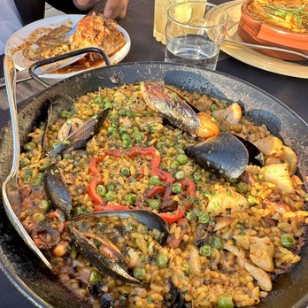 Oyo - Seafood Paella perfection - Latin American Near Me - Pleasanton, California Oyo - Seafood Paella perfection - Latin American Near Me - Pleasanton, California