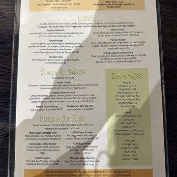 Simple Cafe - Menu - Breakfast & Brunch Near Me - Lake Geneva, Wisconsin Simple Cafe - Menu - Breakfast & Brunch Near Me - Lake Geneva, Wisconsin