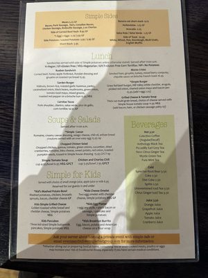 Menu photo 5 Simple Cafe Lake Geneva, WI Menu photo 5 Simple Cafe Lake Geneva, WI