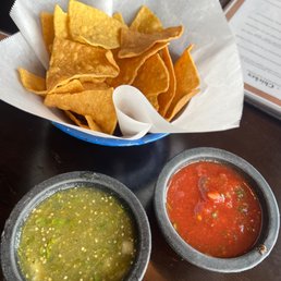 Thick bomb chips and salsa Thick bomb chips and salsa