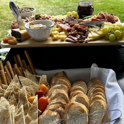 Rachel's Creations & Catering - Charcuterie party display