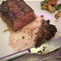 The Pointe - Medium NY strip. Good portion and very filling.