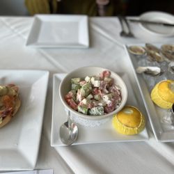 Sweet Waters Steak House - Sweet Waters Shrimp Crostini Lunch Tuna Tar Tar Lunch East/west coast oysters and clams