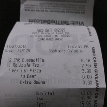 Taco Bell - Fast Food Near Me - Sylvan Lake, Michigan Taco Bell - Fast Food Near Me - Sylvan Lake, Michigan