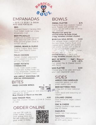 Menu photo 7 Boricua Soul Durham, NC