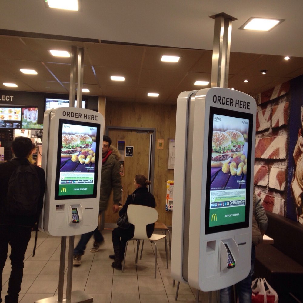 McDonald's - Fancy new ordering machines! - Fast Food Near Me - Greater London, XGL