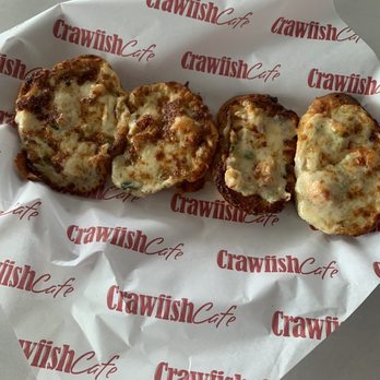 Crawfish Cafe - Crawfish Cheese Bread - Seafood Near Me - Houston, Texas
