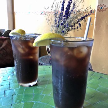 Pascucci - Mango iced tea, the house specialty - Italian Near Me - Santa Barbara, California