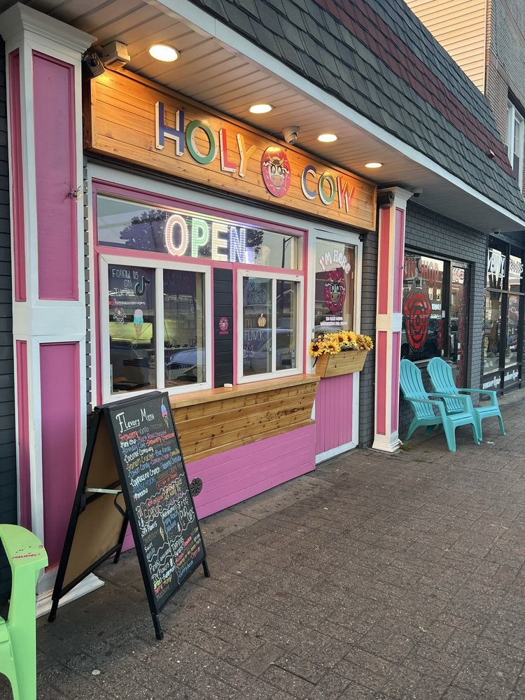 Holy Cow Ice Cream Cafe Logo