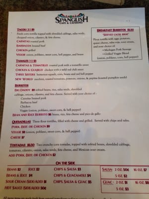 Menu photo 6 Spanglish Traverse City, MI Menu photo 6 Spanglish Traverse City, MI