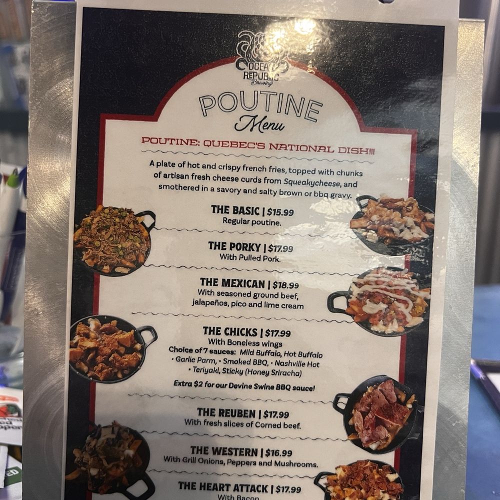 Ocean Republic Brewing - Poutine - Brewpubs Near Me - Stuart, Florida Ocean Republic Brewing - Poutine - Brewpubs Near Me - Stuart, Florida