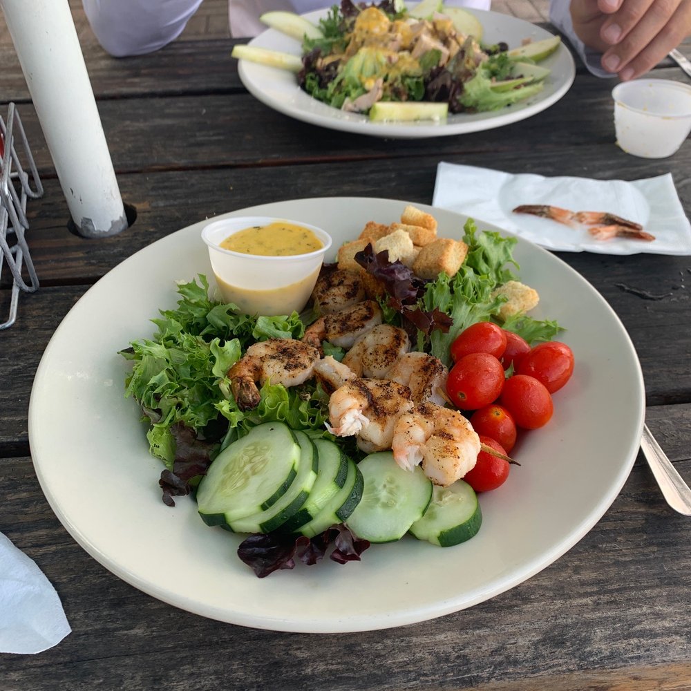 Aunt Kate's - Aunt Kate's salad with grilled shrimp - American Near Me - Saint Augustine, Florida Aunt Kate's - Aunt Kate's salad with grilled shrimp - American Near Me - Saint Augustine, Florida