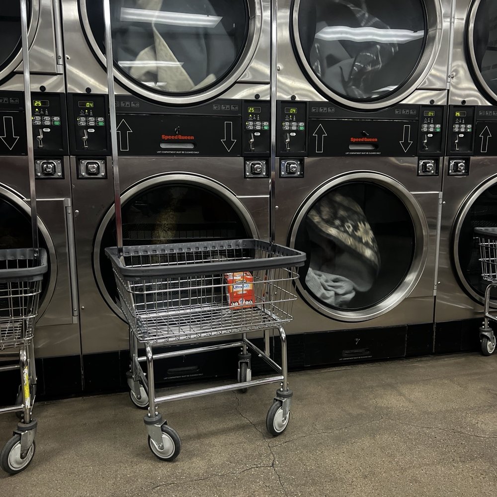 Cleanfun Laundromat - Super clean and plenty of these rolling carts which were very helpful when washing giant rugs! - Laundromat Near Me - Hesperia, California Cleanfun Laundromat - Super clean and plenty of these rolling carts which were very helpful when washing giant rugs! - Laundromat Near Me - Hesperia, California