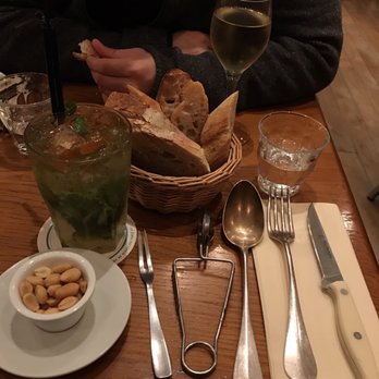 Bistrot Richelieu - Chardonnay and house mojito - French Near Me - Paris, 01 Bistrot Richelieu - Chardonnay and house mojito - French Near Me - Paris, 01